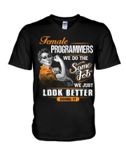 I am a Programmer V-Neck T-Shirt thumbnail
