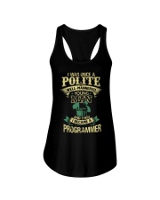 I am a Programmer Ladies Flowy Tank thumbnail