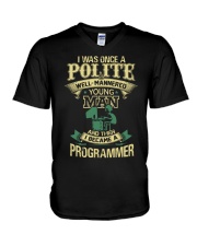 I am a Programmer V-Neck T-Shirt thumbnail