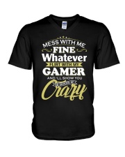 I am Gamer V-Neck T-Shirt thumbnail