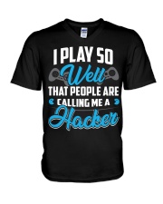 I am Gamer V-Neck T-Shirt thumbnail