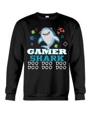 Gamer shark Crewneck Sweatshirt thumbnail