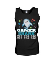 Gamer shark Unisex Tank thumbnail