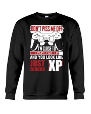 Dont piss me off Crewneck Sweatshirt thumbnail