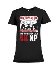 Dont piss me off Premium Fit Ladies Tee thumbnail