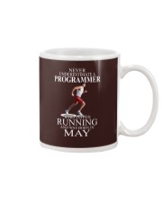 Never underestimate a programmer loves running Mug tile