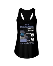 I am programmer Ladies Flowy Tank thumbnail