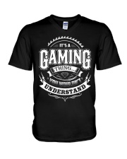 I am Gamer V-Neck T-Shirt thumbnail