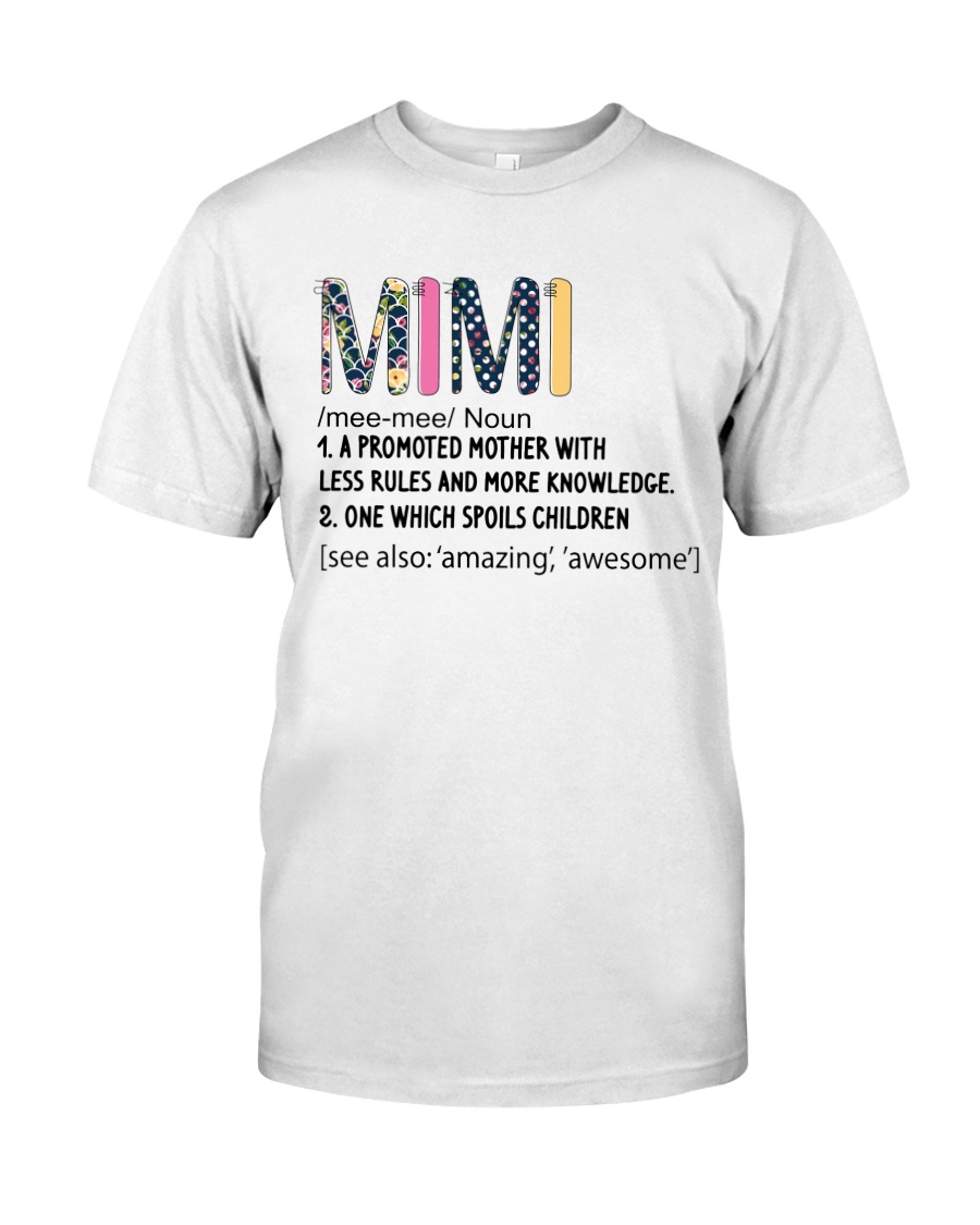 Mimi Definition Colorful Classic T-Shirt