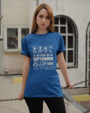 BORN IN SEPTEMBER Classic T-Shirt apparel-classic-tshirt-lifestyle-19
