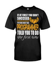 STICKER PROGRAMMER Classic T-Shirt front