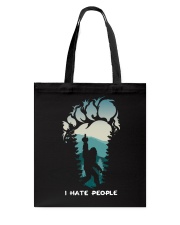 Bigfoot Middle Finger - Footprint Classic T-Shirt Tote Bag tile