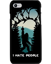 Bigfoot Middle Finger - Footprint Classic T-Shirt Phone Case tile