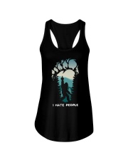 Bigfoot Middle Finger - Footprint Classic T-Shirt Ladies Flowy Tank tile