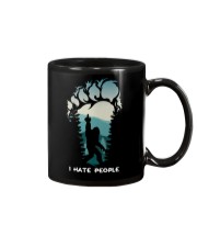 Bigfoot Middle Finger - Footprint Classic T-Shirt Mug tile