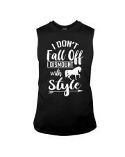 I Dont Fall Off I Dismount With Style Horse Sleeveless Tee tile
