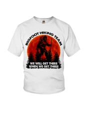 bigfoot hiking team Youth T-Shirt tile