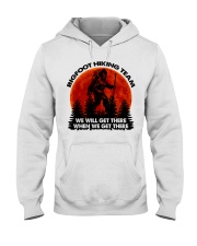 bigfoot hiking team Hooded Sweatshirt tile