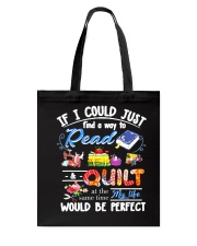 If I Could Just Read Tote Bag tile