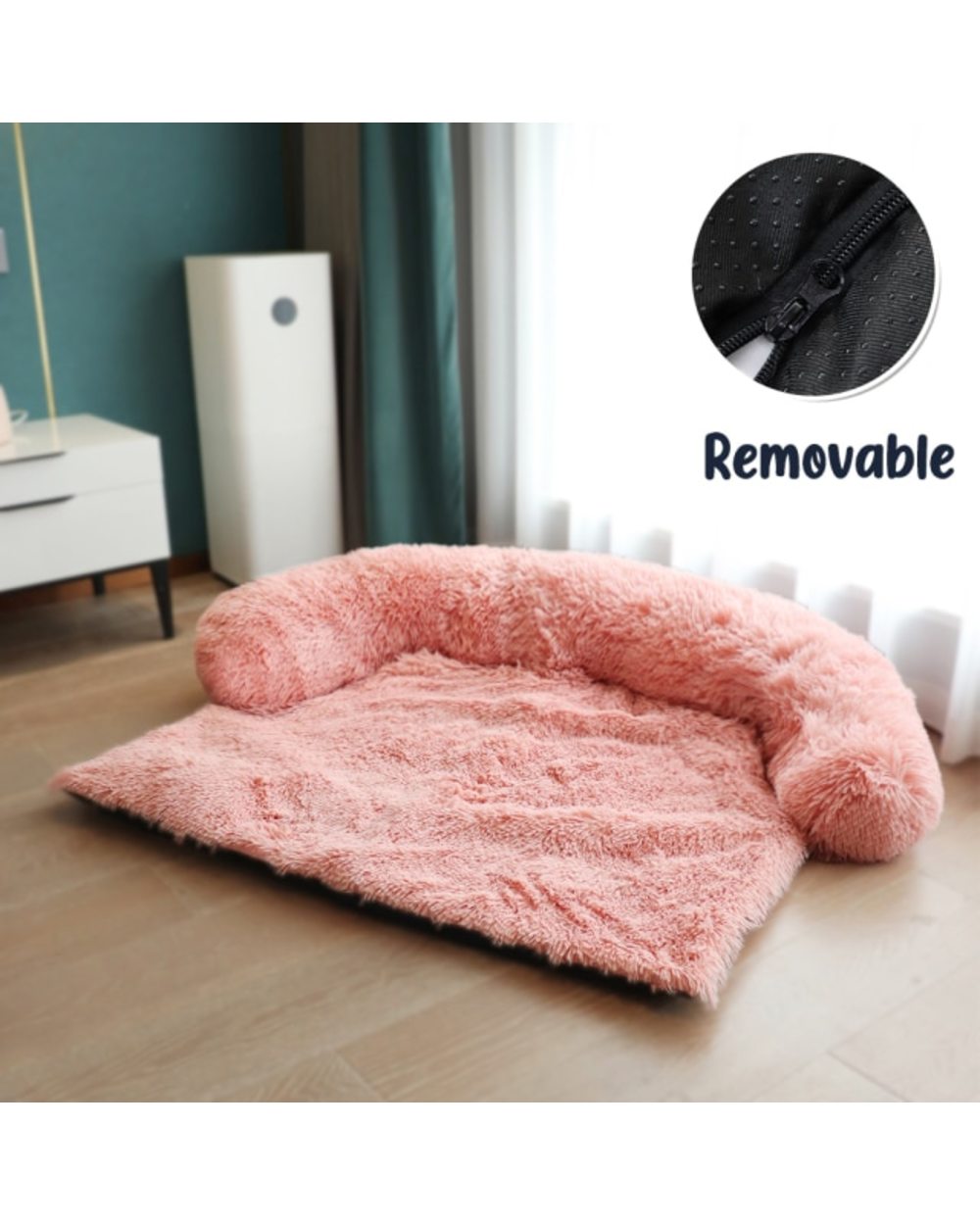 Dog Sofa Bed Cover Calming Furniture Protector Pet Bed template
