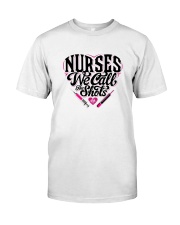 Nurses We Call the Shots Premium Fit Mens Tee thumbnail
