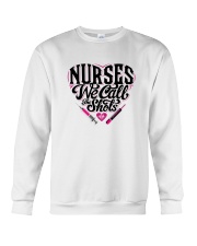 Nurses We Call the Shots Crewneck Sweatshirt thumbnail
