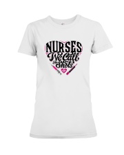 Nurses We Call the Shots Premium Fit Ladies Tee thumbnail