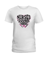 Nurses We Call the Shots Ladies T-Shirt thumbnail