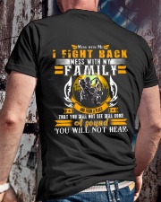 LIMITED EDITION- Hunter-A sound you will not hearB Classic T-Shirt lifestyle-mens-crewneck-back-2