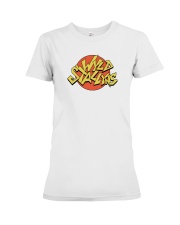 wyld stallyns neck gaiter Premium Fit Ladies Tee tile