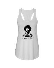 jimi hendrix t shirt Ladies Flowy Tank tile