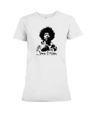 jimi hendrix t shirt Premium Fit Ladies Tee tile