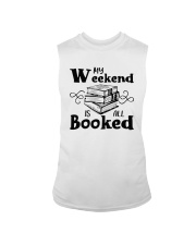 My Weekend Is All Booked Funny Reading Book Lover Sleeveless Tee thumbnail