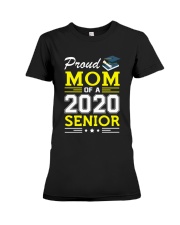 Proud Mom Of A 2020 Senior Graduation Premium Fit Ladies Tee thumbnail