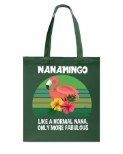 Nanamingo nana flamingo funny definition Tote Bag thumbnail