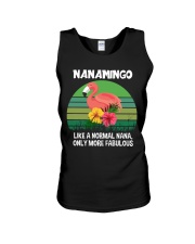 Nanamingo nana flamingo funny definition Unisex Tank thumbnail