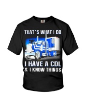That's What I Do I Have A CDL Youth T-Shirt tile