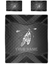 MULTI COLORS NATIVE PERSONALIZED Quilt Bed Set tile