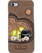 PERSONALIZED SOFTBALL Phone Case tile