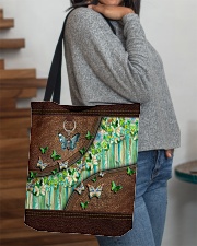 Butterfly leather pattern All-over Tote aos-all-over-tote-lifestyle-front-09