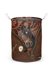 PERSONALIZED HORSE Laundry Baskets tile