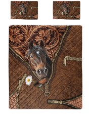 PERSONALIZED HORSE Quilt Bed Set tile