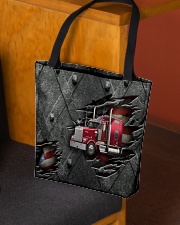 TRUCKER US FLAG PATTERN PRINTED All-over Tote aos-all-over-tote-lifestyle-front-02