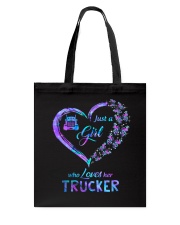 Trucker Just A Girl Tote Bag tile