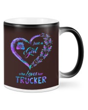 Trucker Just A Girl Mugs tile