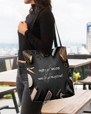 HAIRDRESSER FEELS AWESOME All-over Tote aos-all-over-tote-lifestyle-front-04