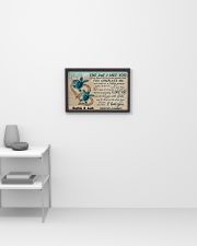 Personalized Sea Turtle The Day I Met You 17x11 Poster poster-landscape-17x11-lifestyle-04
