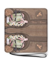 Personalized Fitness Girl Women's Clutch Purse Horizontal full