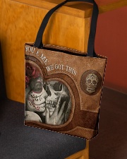 You and me Leather Pattern Print All-over Tote aos-all-over-tote-lifestyle-front-02