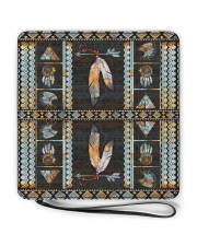 NATIVE AMERICAN - FEATHER Women's Clutch Purse Horizontal full